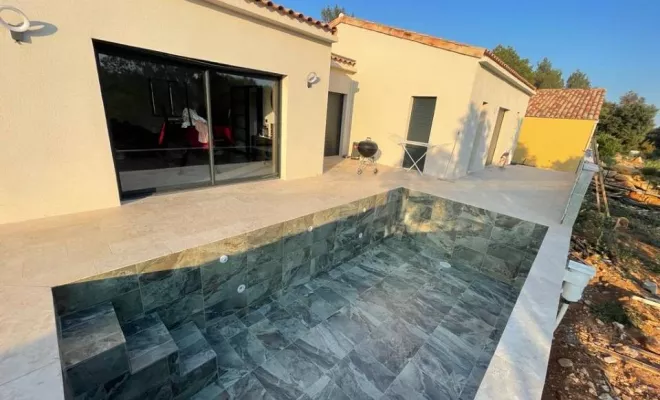 Travaux d'étanchéité de piscine, Salon-de-Provence, TD Façades